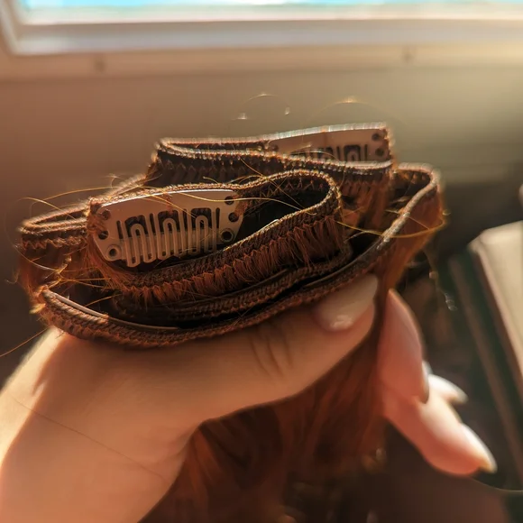 Goo Goo COPPER Hair Extensions 18" - Picture 4 of 8